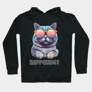 hungover cat Hoodie